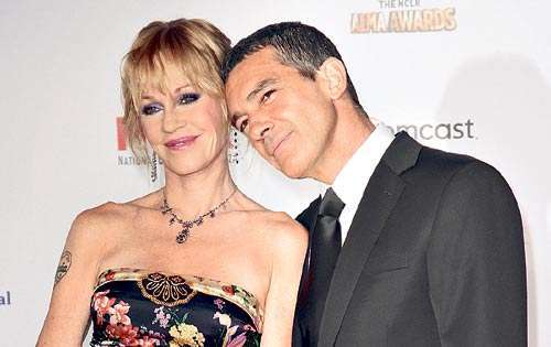 <p>Antonio y Melanie Griffith.</p>