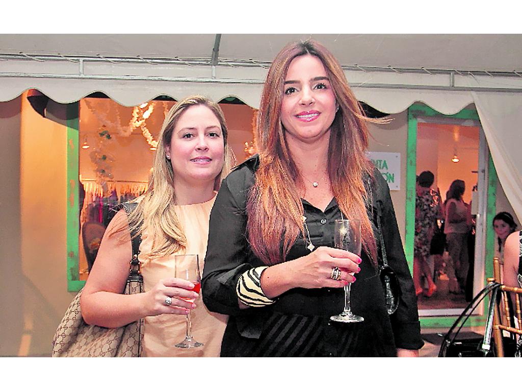 Vanessa Restrepo y Glenda Gentile.()