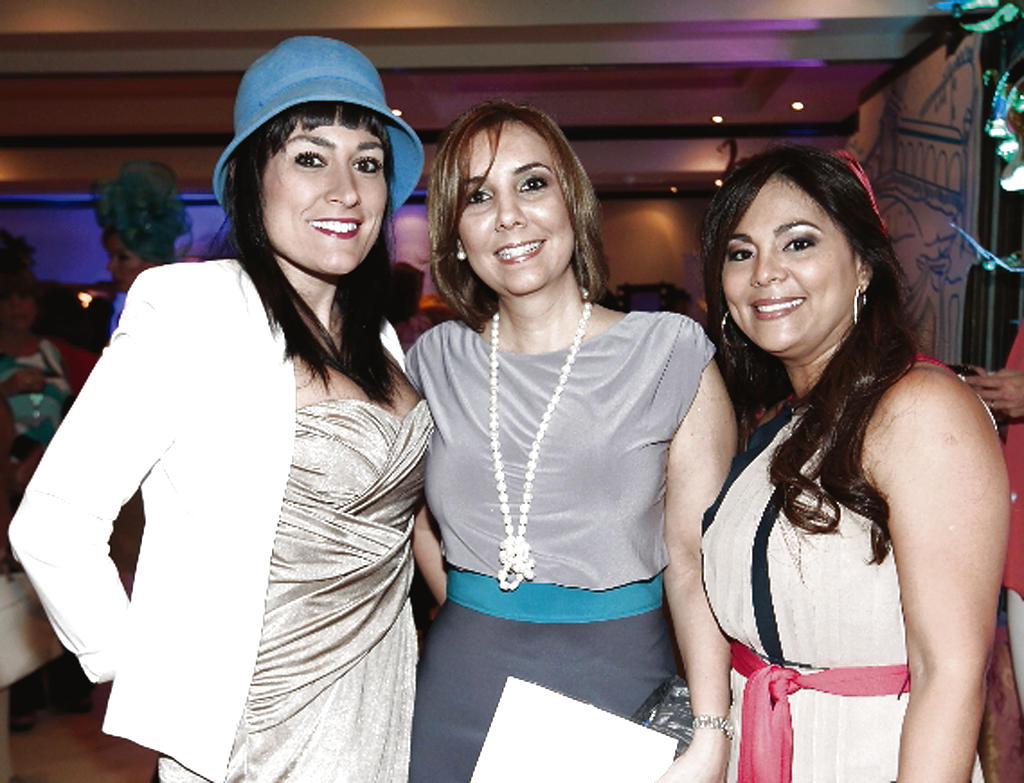 Nicole Jelenszky, Itzel Piad y Lisi de Lau.()