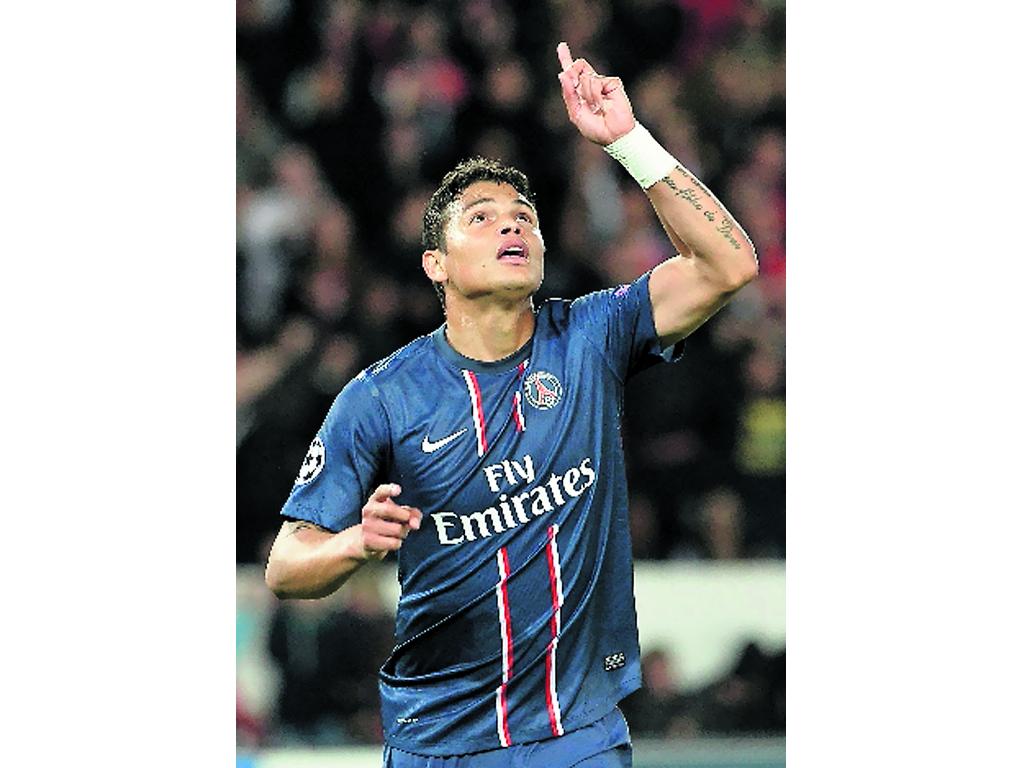 El brasileño Thiago Silva.(EFE)