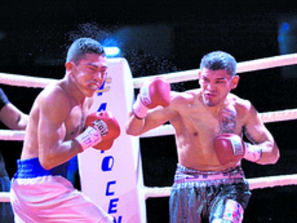 Rafael Concepción (dcha.) en su duelo contra Germán Lara.(Anayansi Gamez)