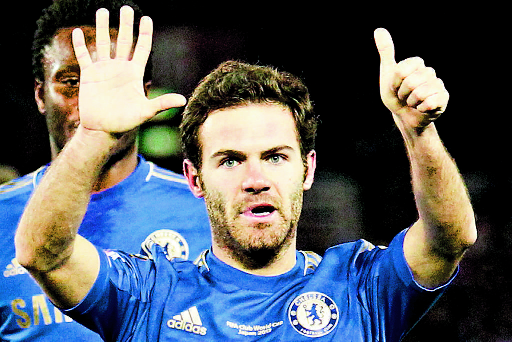Goleador. Mata abrió el marcador por el Chelsea.(AP)