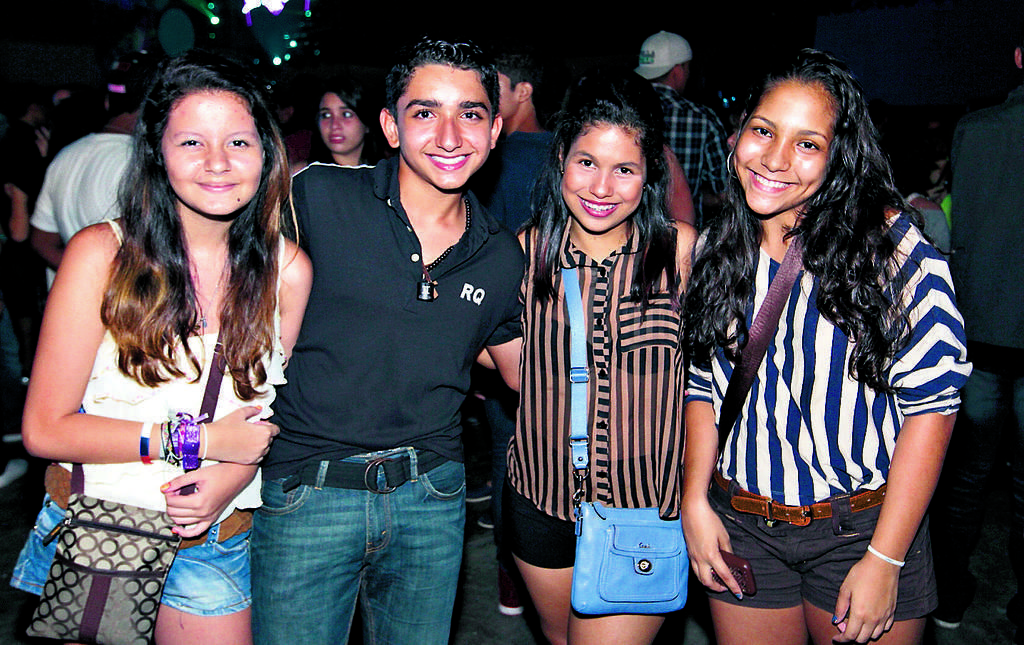 Pilar Barragán, Rodrigo Farrugia, Ana Sofía Batista y Karen Camaño.()