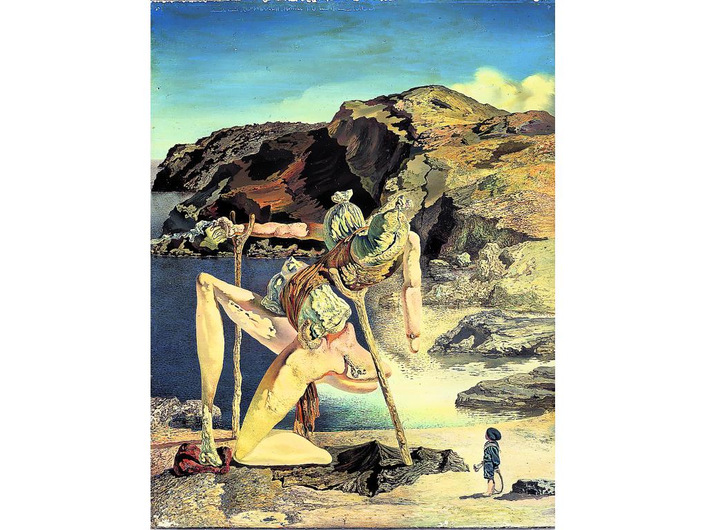 Cuadro. "El espectro del Sex-Appeal" (1934). (Cortesía Fundación Gala-Dalí para EFE.)