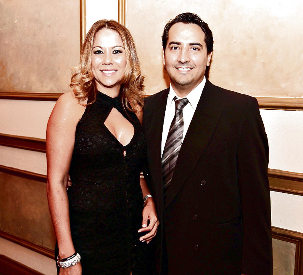 Sanya Zamora y Leonardo Tuccio.()