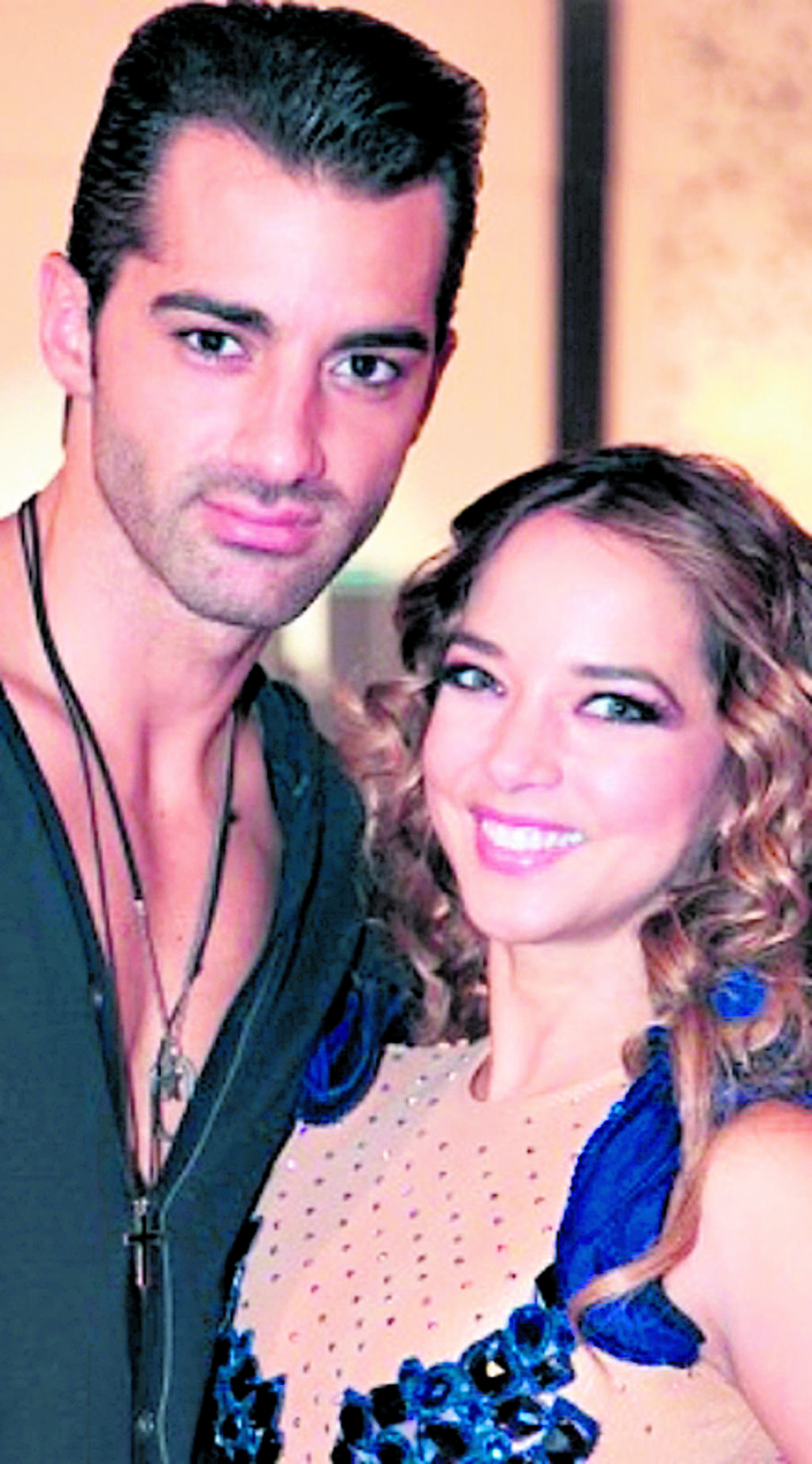 Junto a su novio Toni Costa.(Archivo.)