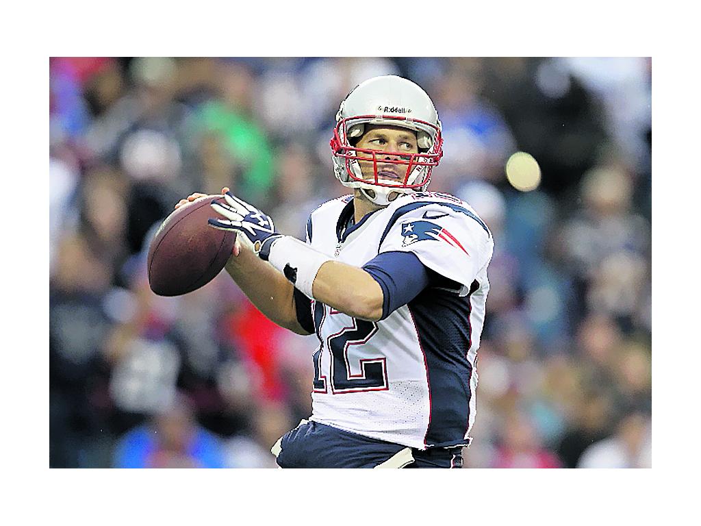Tom Brady tuvo una tarde espectacular.(AP)