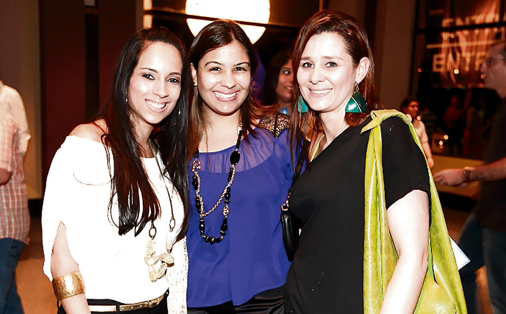 Jessica Schaw, María Paola Rojas y Claudia Zapata.()