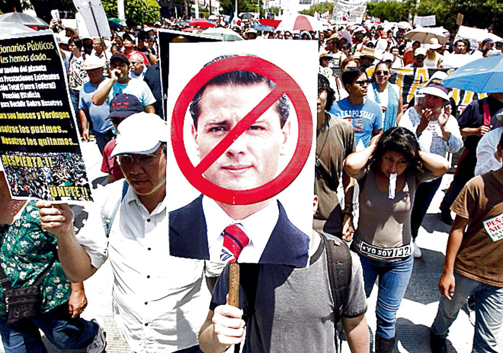 Protesta. Exigen nuevas elecciones.(EFE)