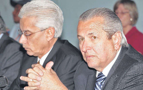 <p>Gobierno. Los ministros Fábrega y Quijano</p>