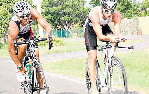 <p>Ciclismo. Los atletas demuestran su gran condición.</p>