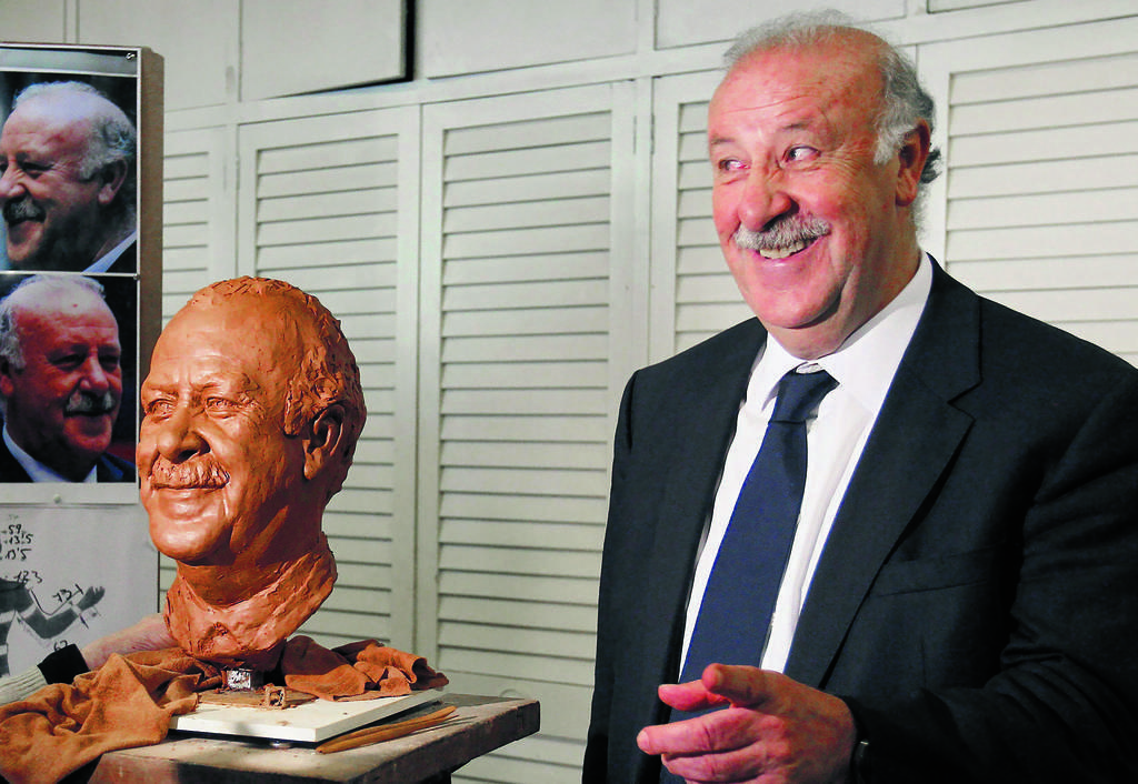 Figura. Vicente del Bosque, DT de España.()