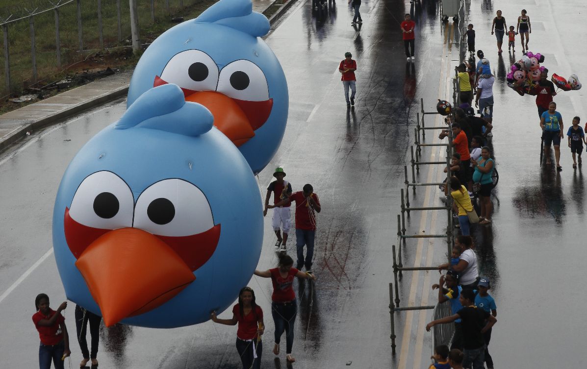 Desfile de Globos Gigantes 2014. Foto/Victor Arosemena<br>
