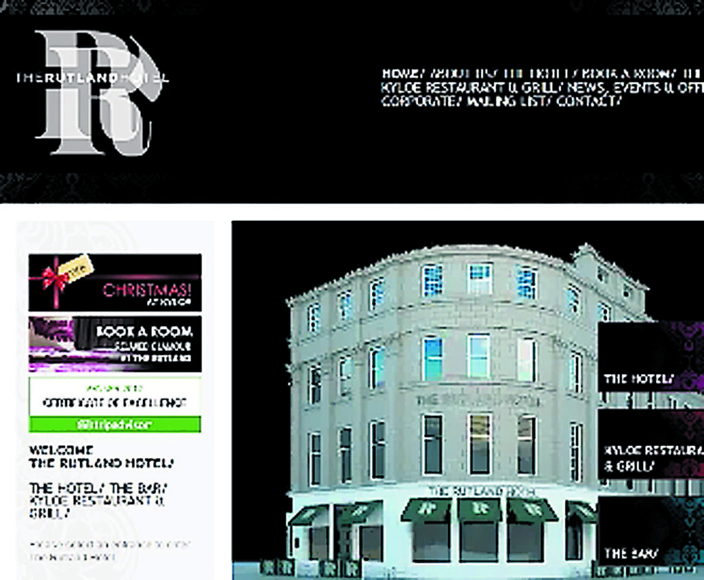 En Rutland Street está este hotel que posee una arquitectura medieval.()