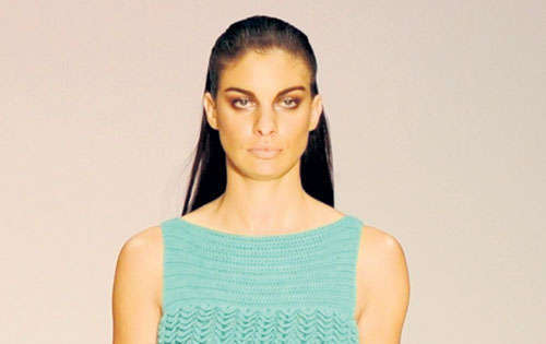 <p>Diseñador. Stephanie Goerlach muestra la tendencia para la mujer innovadora y extravertida, con un toque tierno.</p>