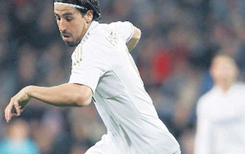 <p>Sami Khedira hizo un gol.</p>