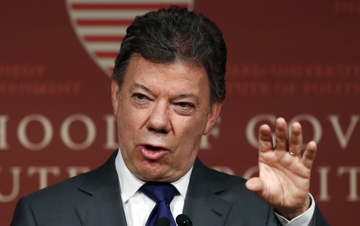 El presidente de Colombia, Juan Manuel Santos. Foto/EFE<br>