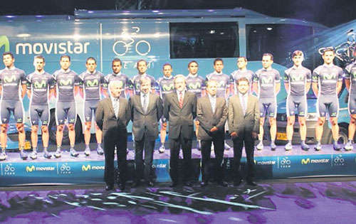 <p>Equipo. Esta fue la presentación oficial del elenco.</p>