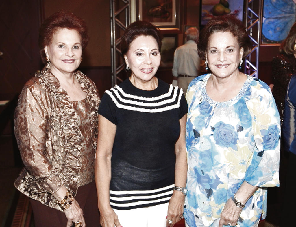 Marta de Dutari, Tulia Bucher y Marcela de Martin.()