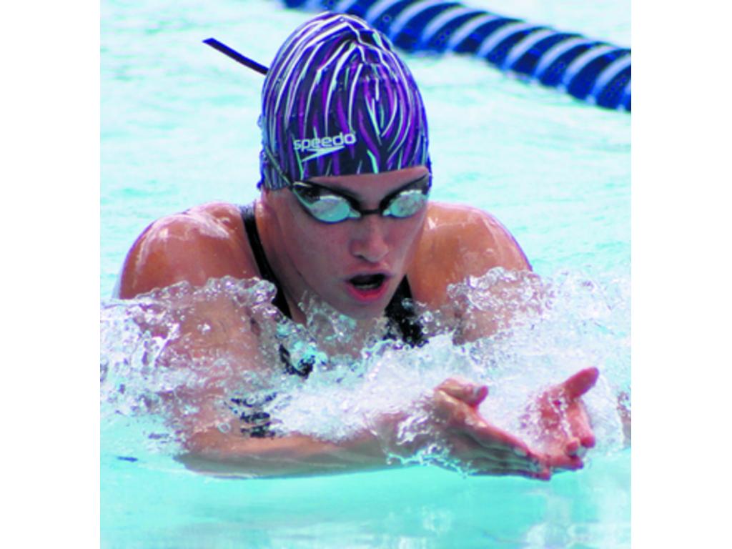 Camila Penalgos también brilló en la natación.(Pandeportes/ Cortesía)