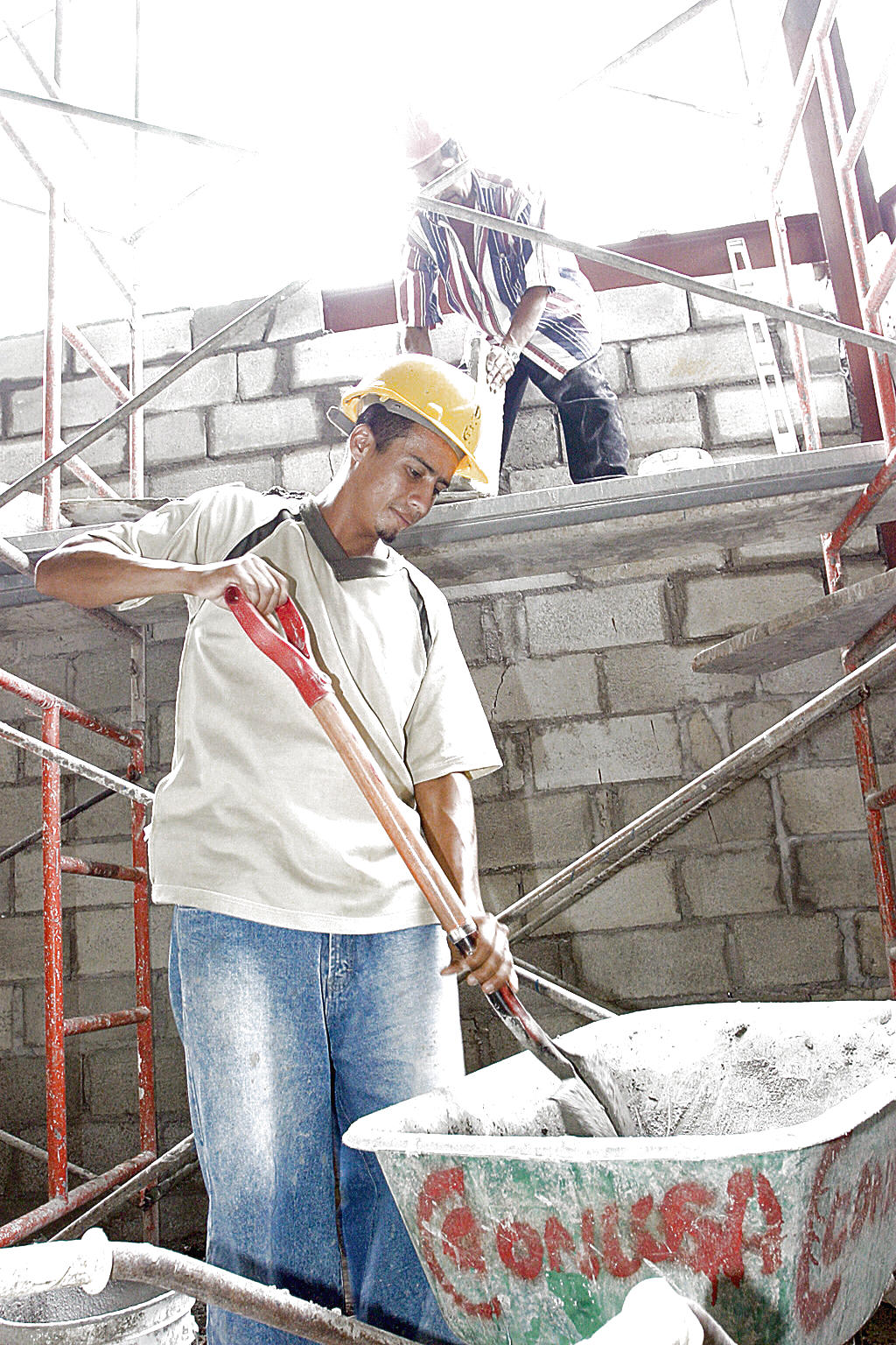 Obrero de la construcción.()