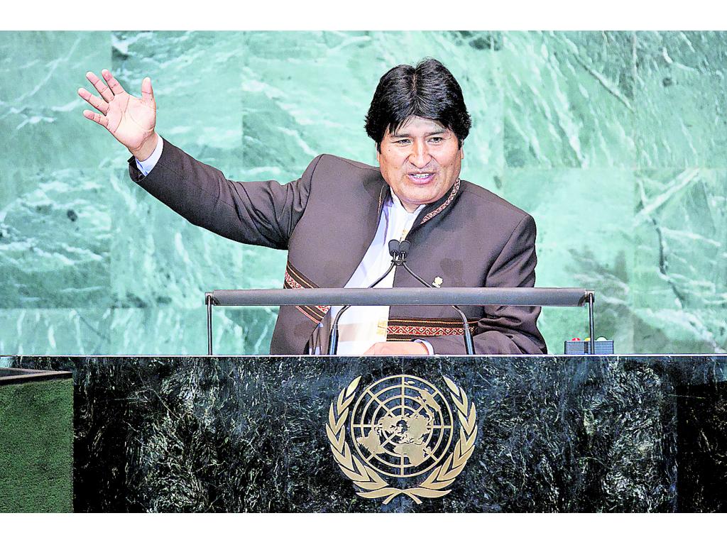 Adhesión. Evo Morales, presidente de Bolivia.(Bloomberg.)