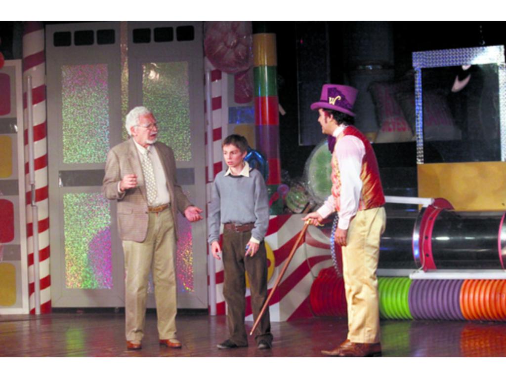 El experimentado actor en Charlie y la fábrica de chocolates. (Abel Rodríguez.)