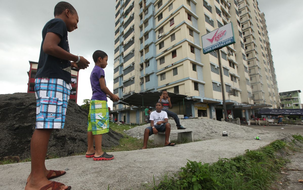 Los niños de El Chorrillo son el futro del país. Foto/Carlos Lemos