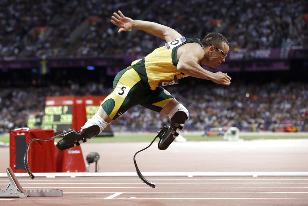 Oscar Pistorius. AP<br>
