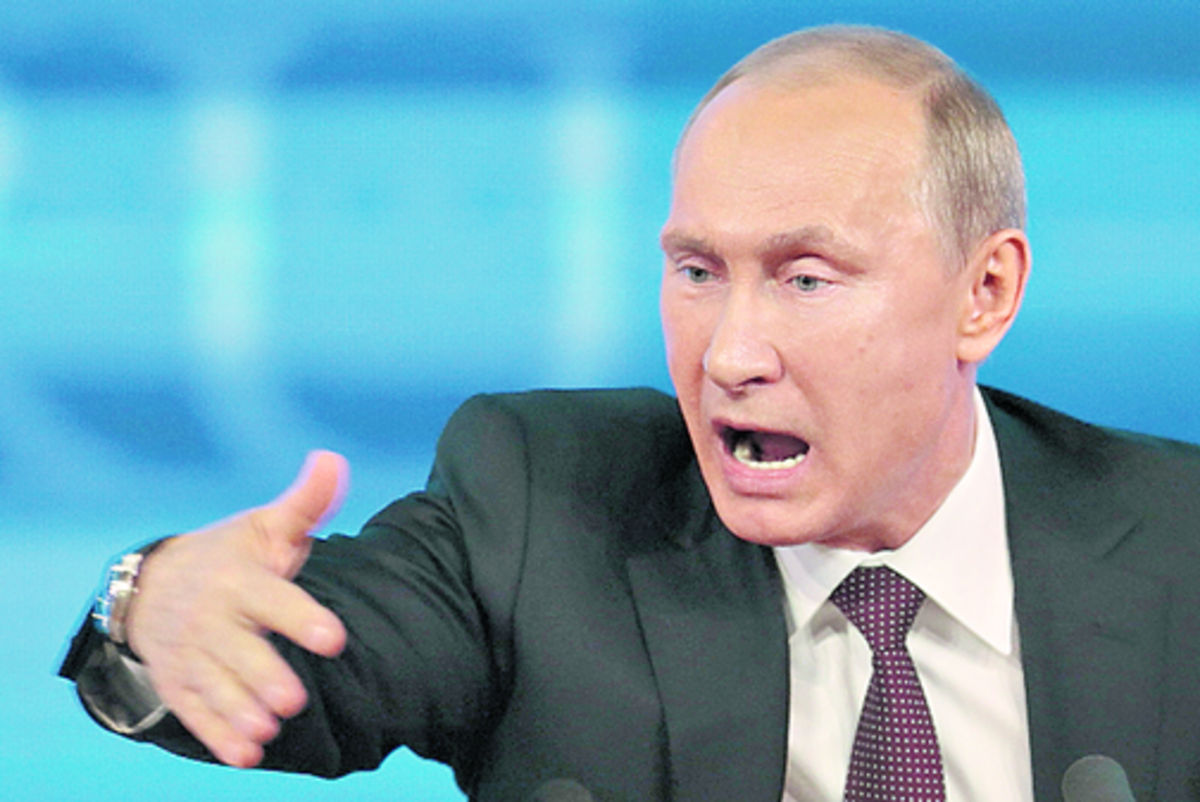 El presidente Vladímir Putin pronuncia su discurso de Año Nuevo.(EFE)