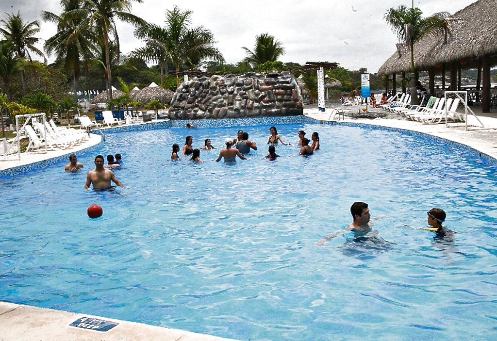 Piscina. La distracción acuática es para niños y adultos.(CortesÃa ATP.)
