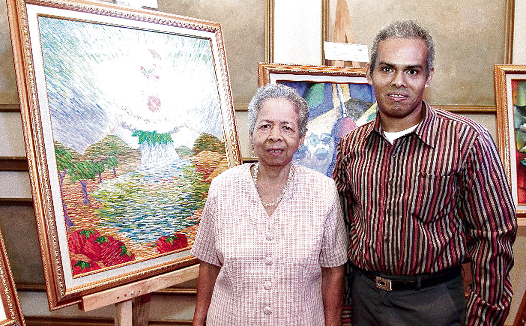 Zenaida de Sánchez y Edgardo Sánchez.()