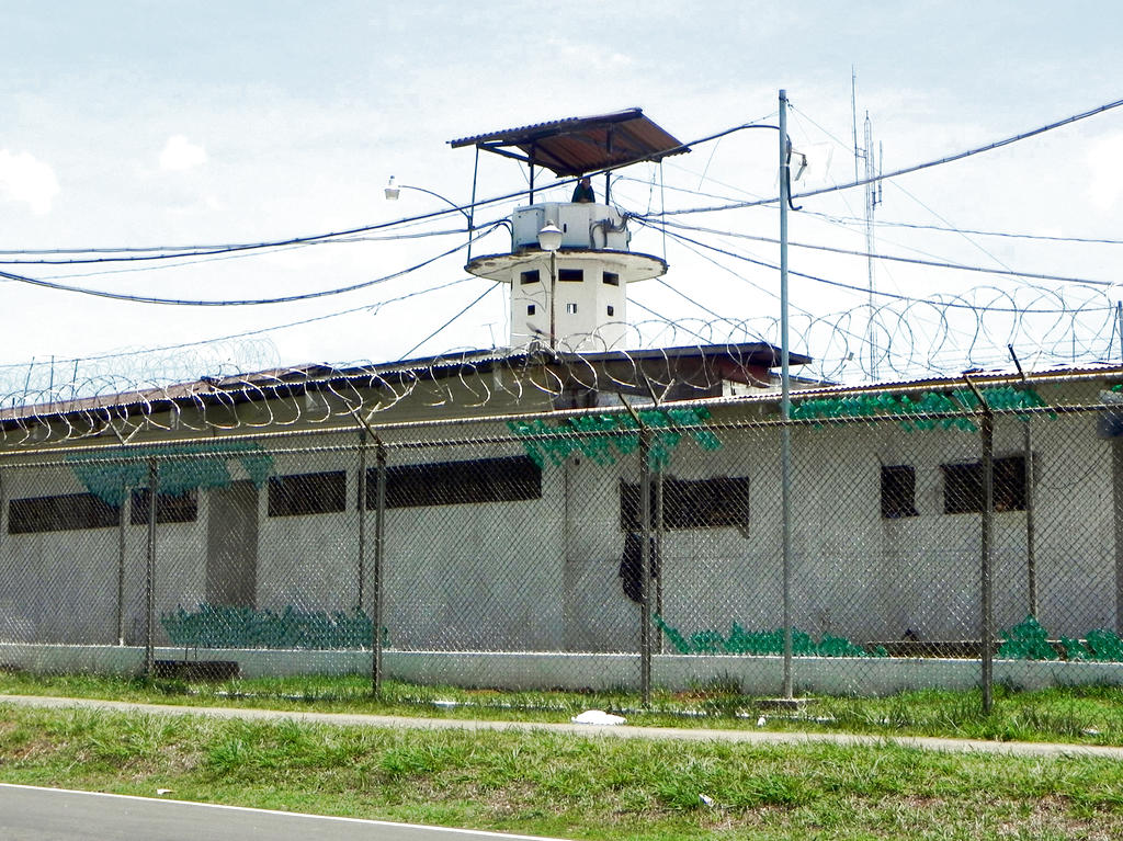 Estructura. Centro penitenciario de David, Chiriquí.(Mayra Madrid.)