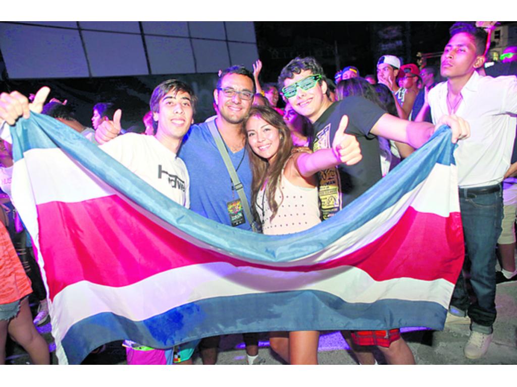 Los extranjeros dijeron presente en este festival de altura.