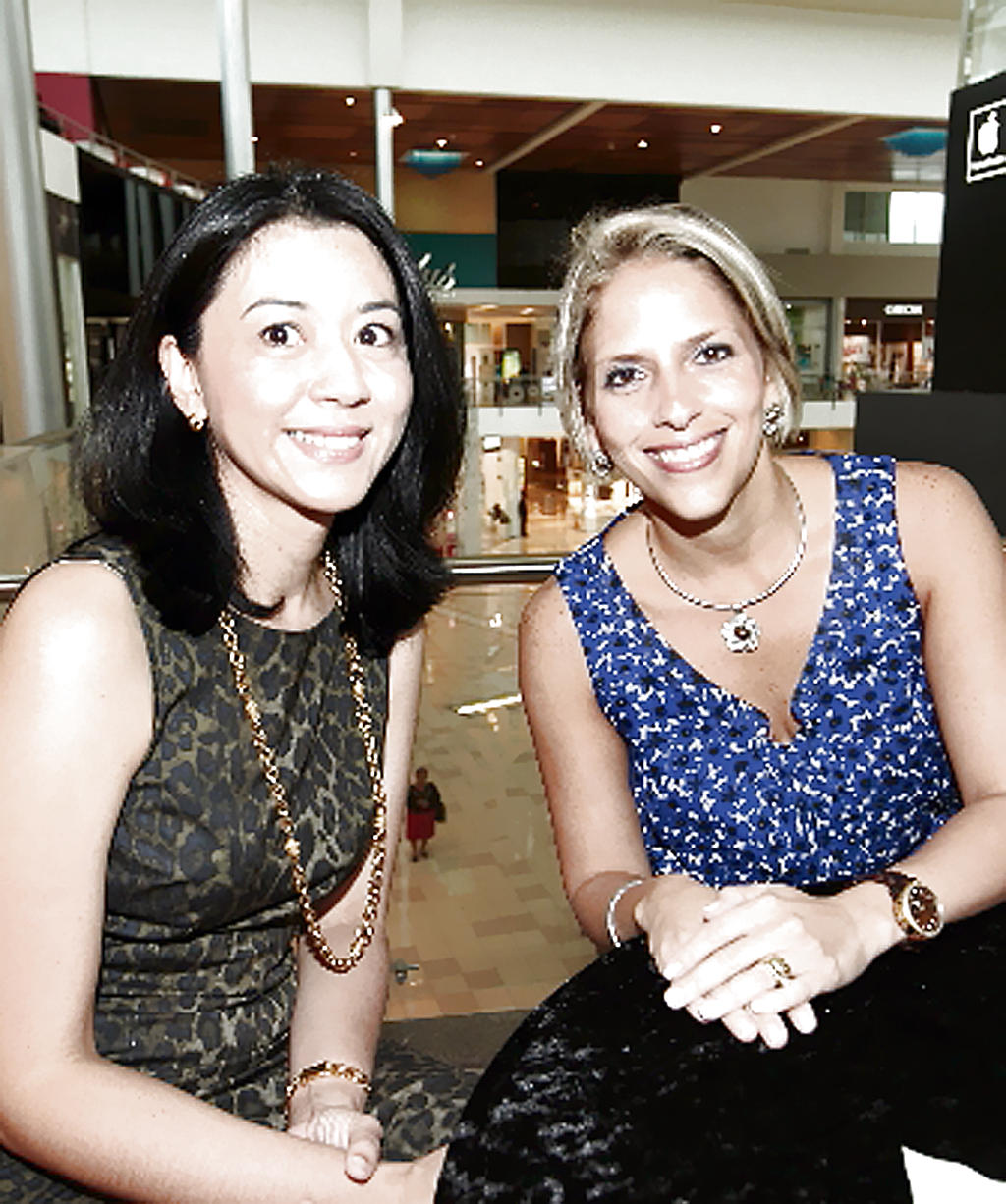María Marta Fábrega y Vanessa Peraza.()