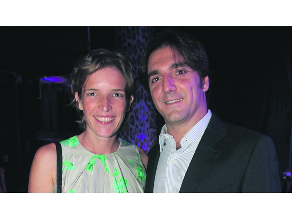 Linda Lussenburg y Massimo Tudini.()