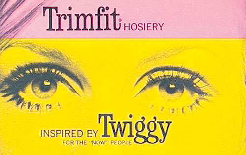 <p>Modelo británica Twiggy.</p>