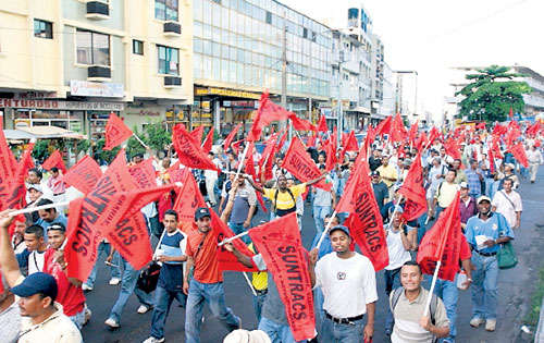 <p>Actividad. Hubo marchas en Veraguas y Chiriquí.</p>