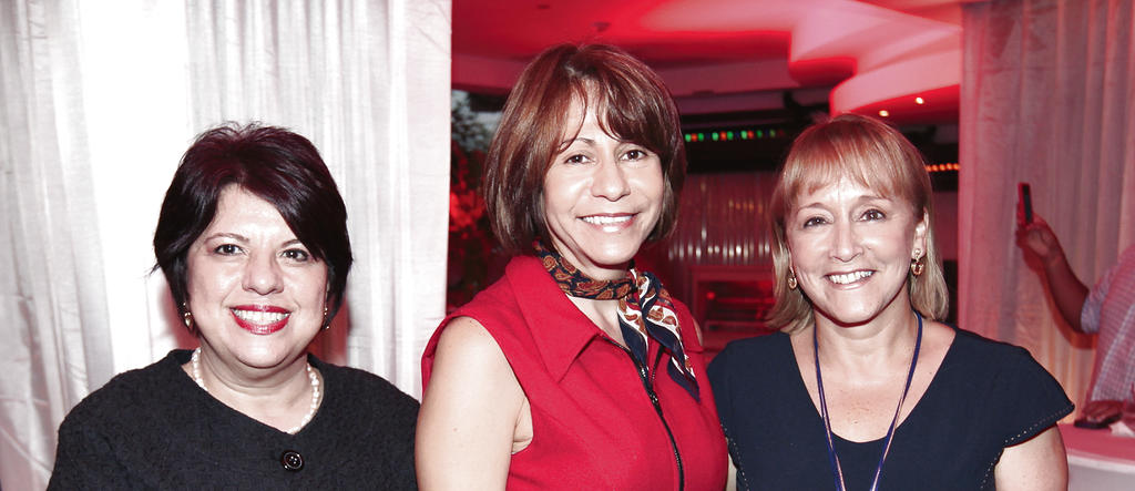 Catalina Ocampo, Ligia Ardon e Isabel Toledo.()