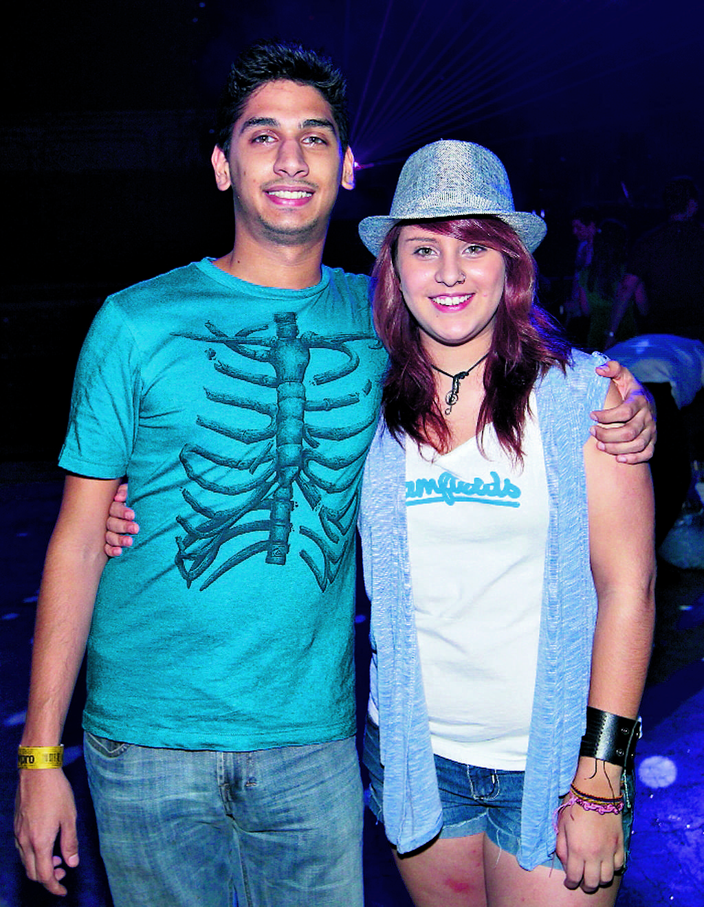 Juan Puerta y Samantha Puerta.()