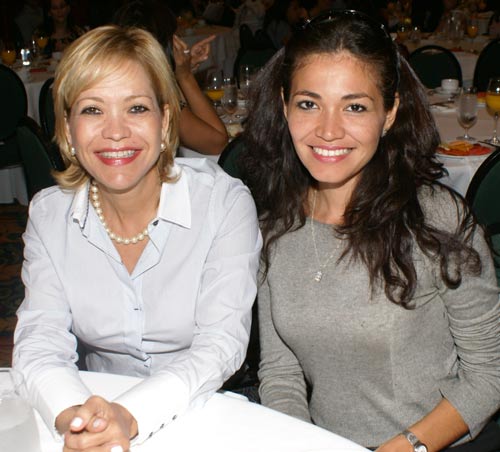 <p>Lupe Guershon y Liza Peraza.</p>