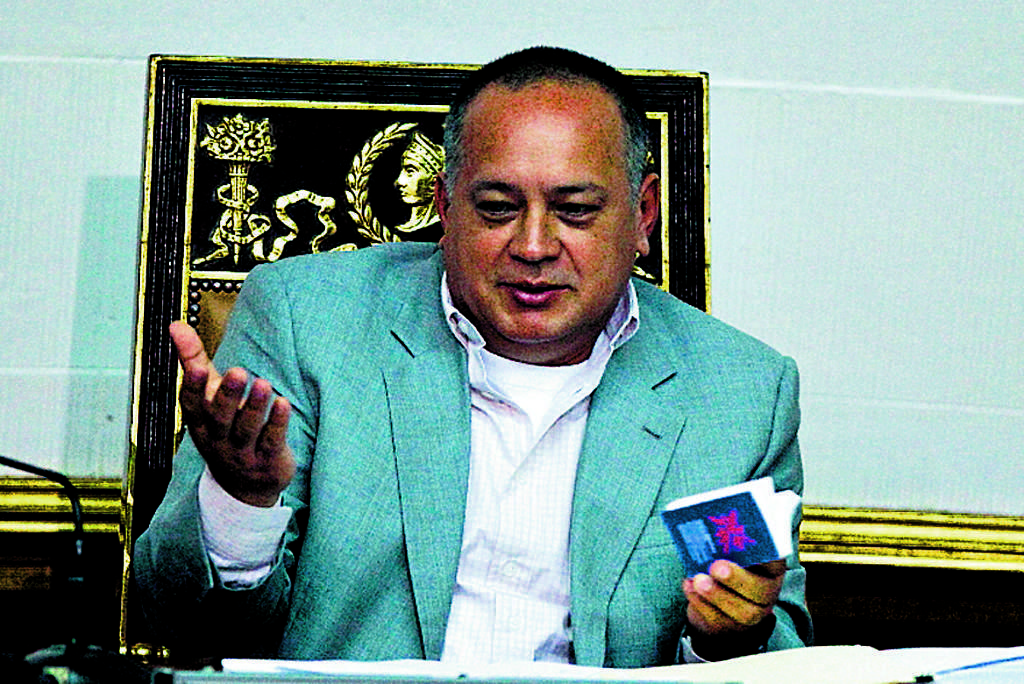 Presidente de la Asamblea. Diosdado Cabello.(EFE)