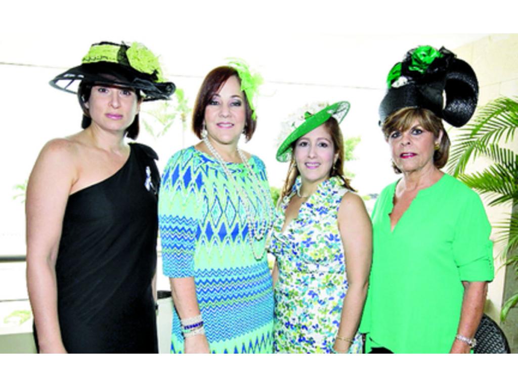 5. Jhanabel de Riba, Estelabel Piad, Rocío de Alvarado y María Elena de Jelenszky.