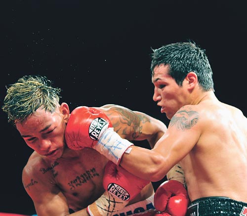 <p>Potencia. Hernán Márquez (30-2-23 KOs) conecta sólido.</p>