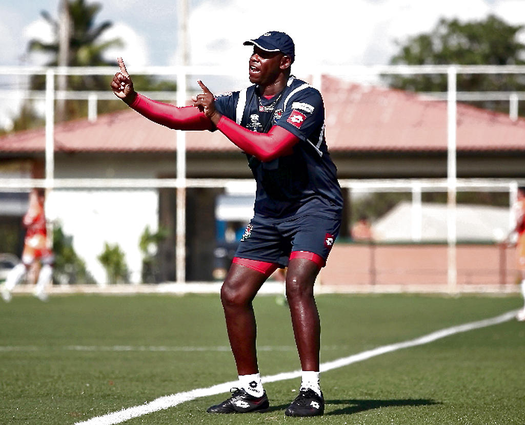 Técnico. Javier Wanchope, timonel de la Rojita.(Anayansi Gamez)