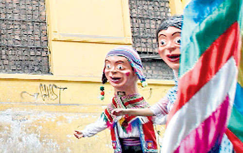<p>Presentaron su arte.</p>