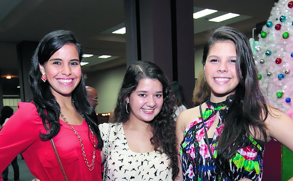 Andrea Barkema, Christine Caballero y Cristel De Gracia.()