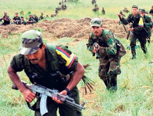 <p>Bases. Las FARC utilizan Darién para parte de sus operaciones. </p>