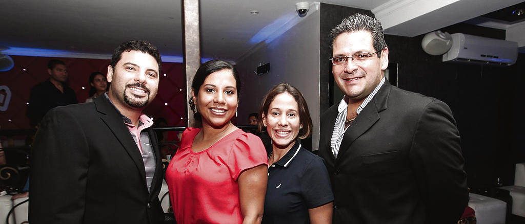 Francisco Champsaur, Saskia Rodríguez, Ninoska Oirdober y Gustavo Chacón.()
