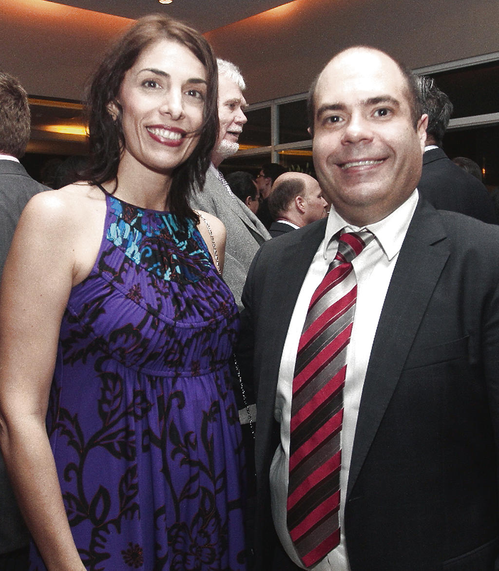 Rita Spadafora y Luis Arias.()
